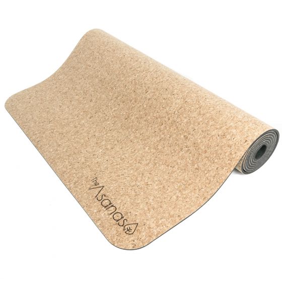 Asanas Jógadýna úr náttúrulegum korki 3 mm