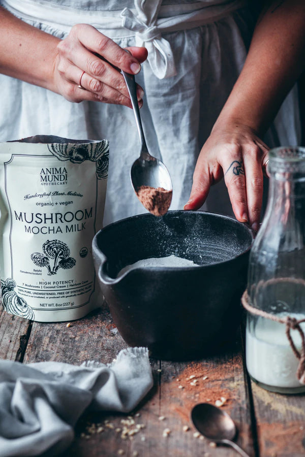 MUSHROOM MOCHA MILK : Adaptogenic Creamer