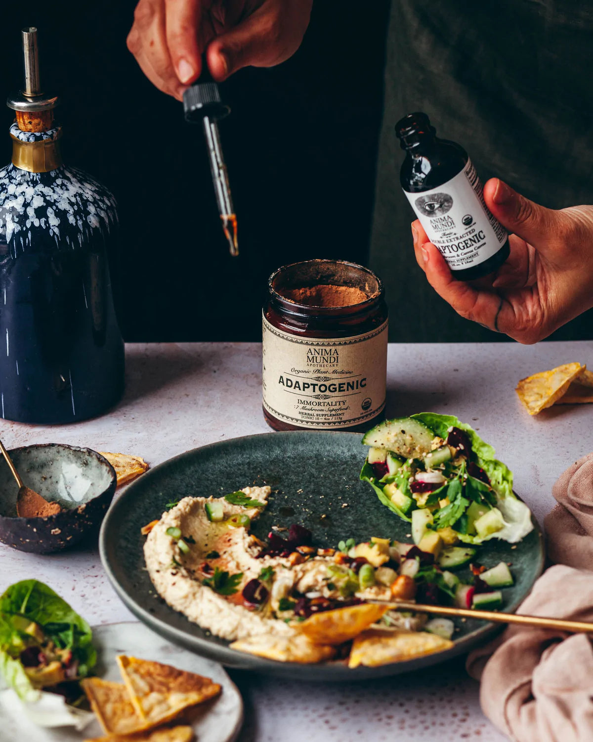 ADAPTOGENIC TONIC: 7 Mushroom Immune Protection - 59 ml