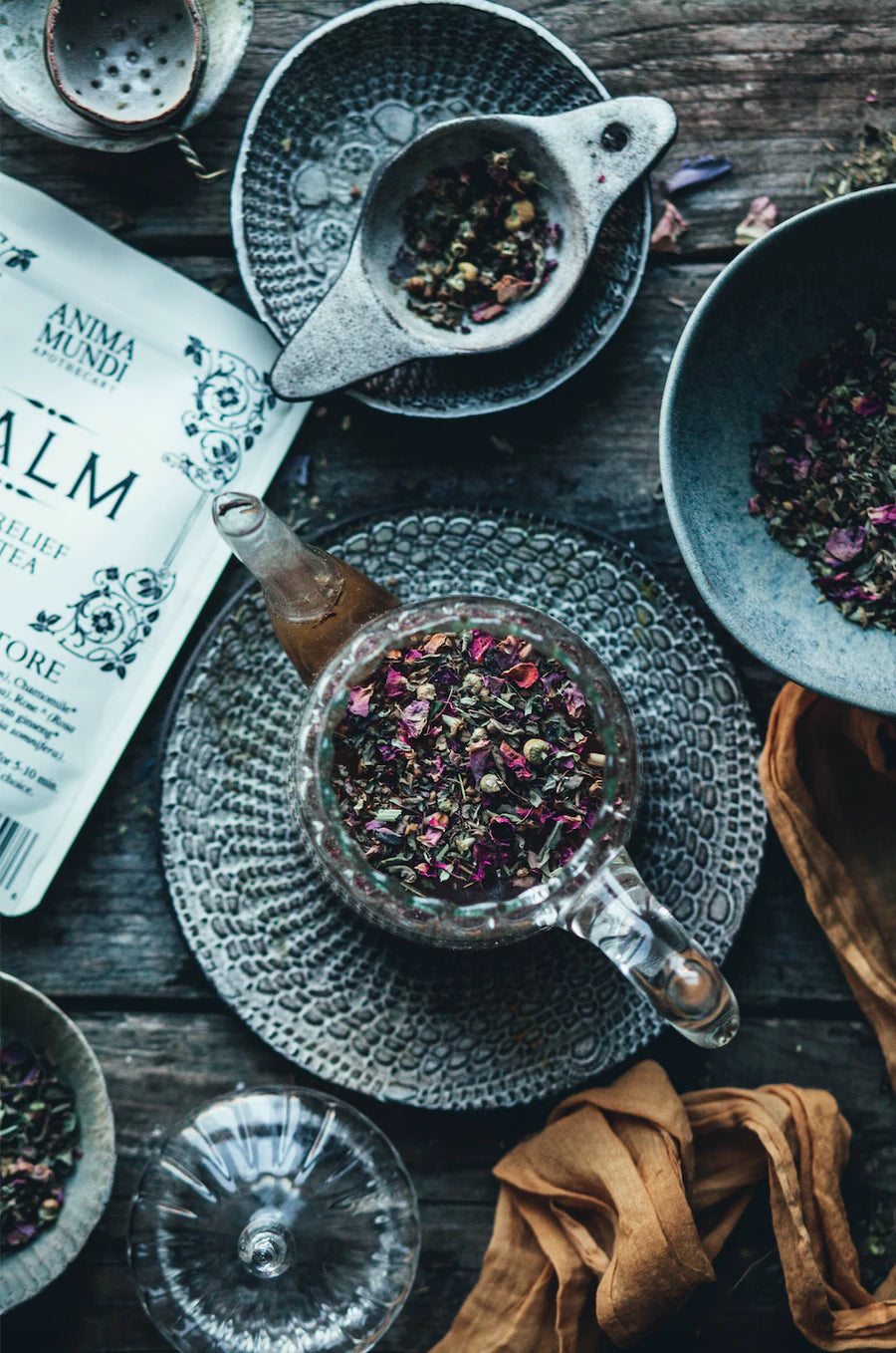 Calm Tea: Stress Relief Tonic Tea, Organic